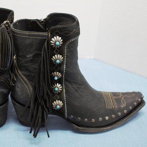 NEW - Double D Ranch by Old Gringo Apache Kid Black size 8.5